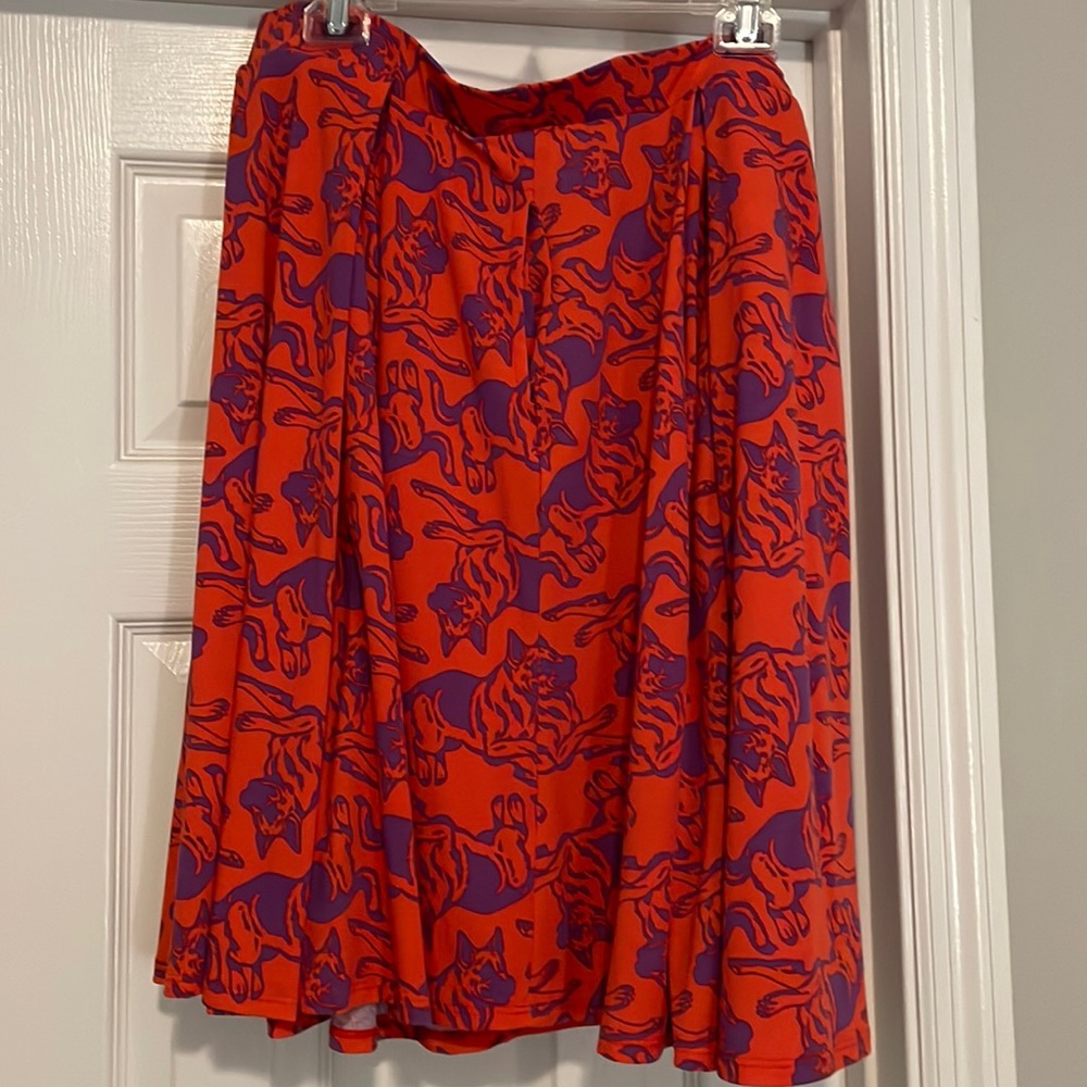 XL Madison Skirt With Pockets GSD print
